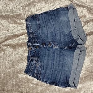 Hollister High Rise Jean Shorts w27 L3"
